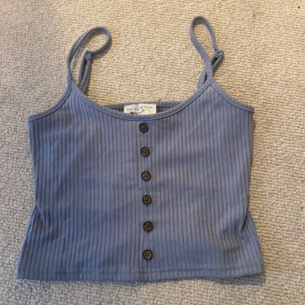 Brand new blue tank!